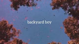(slowed) backyard boy - claire rosinkranz