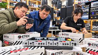 Authentic ETEK Italy Audio Processor: A Vocal-Enhancing "Killer" That Makes Even the Best Sound S...