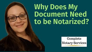 Celebrity Why Does a Document Need to be Notarized? Wealth