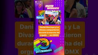La divaza y daniel montoya en la marcha del orgullo #ladivaza #danielmontoya #lgbt #marcha #pride