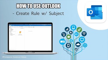 How to CREATE a Rule w/ Subject on Microsoft Outlook Using a Mac Computer - Basic Tutorial | New