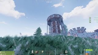 RUST: Indestructible Heli Tower built by @ichbslapper