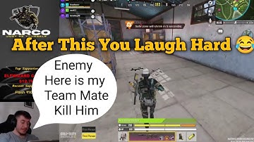 CoD Narco Laugh Hard After Meets With Biggest Potato Random Squad 😂