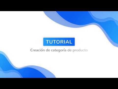 Creación de categoría de producto en Facture One - video from Facture