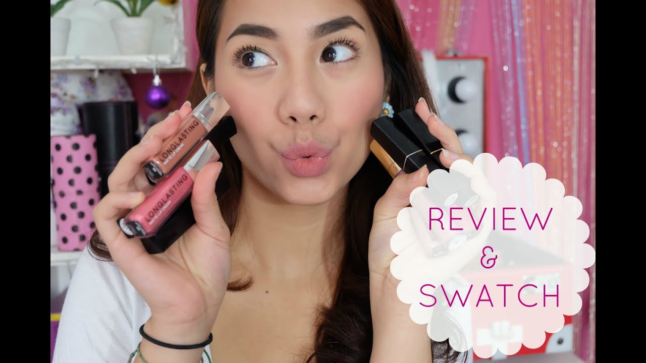 Review Swatch Current Favorite Lipstick Local Brand Abel