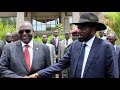 Hope for South Sudan peace as President Kiir, former VP Machar  meet for peace talks