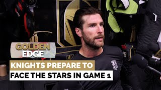 Knights players prepare for the Stars, Cassidy on team health