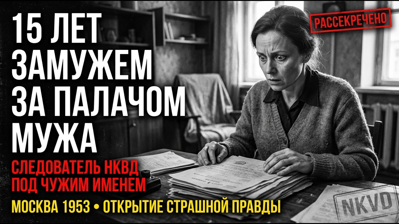Он ЖЕНИЛСЯ на вдове расстрелянного врага народа. Через 15 лет она узнала, КТО её муж