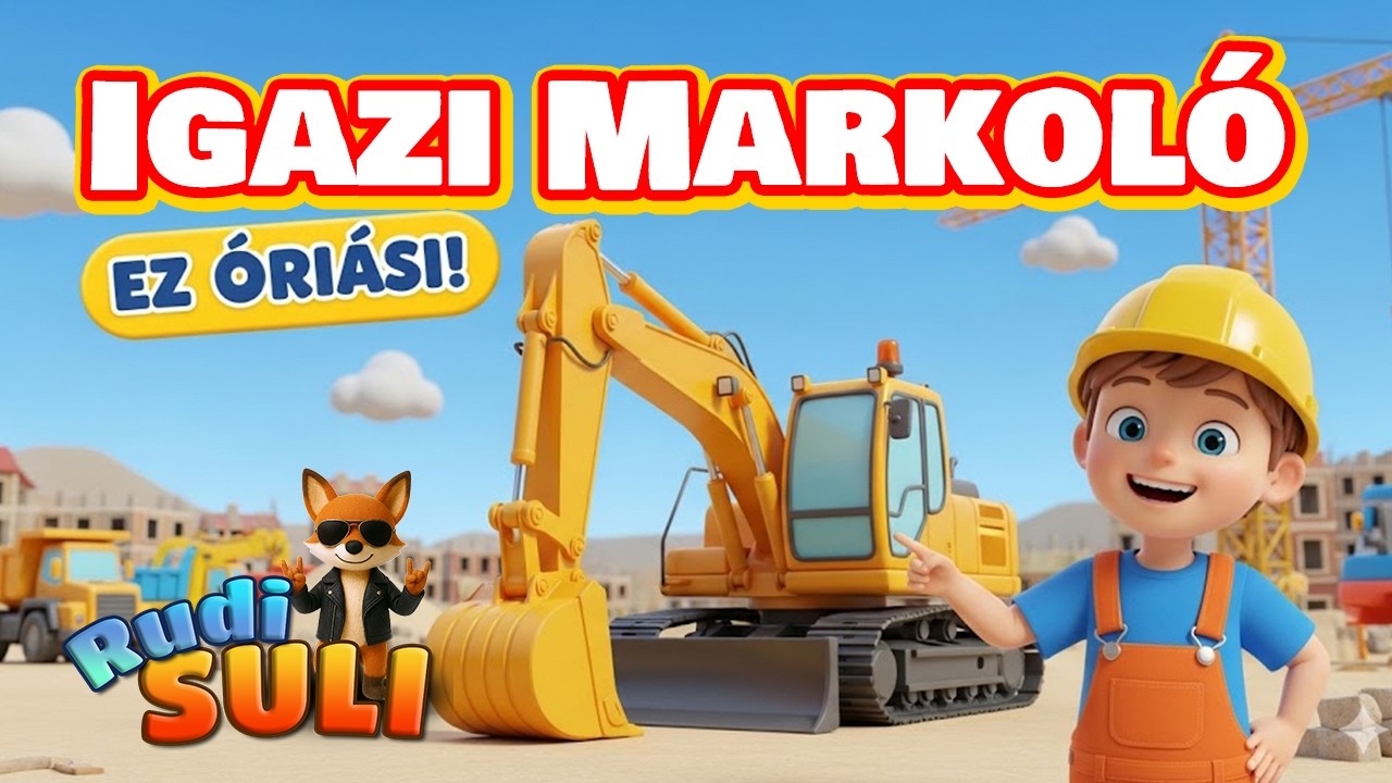 Hatalmas Munkagépek Akcióban! 🚜 Markoló, Dömper, Darus kocsi!