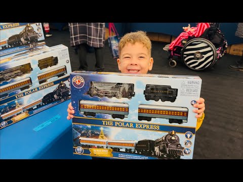 Unboxing & Review on The Polar Express Train!