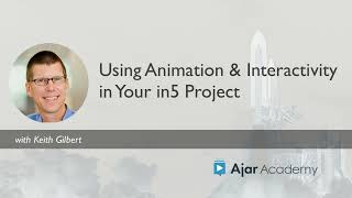 Using Animation & Interactivity in Your in5 Project — Course Preview