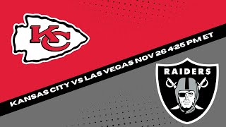 Kansas City Chiefs vs Las Vegas Raiders Prediction and Picks - NFL Picks Week 12