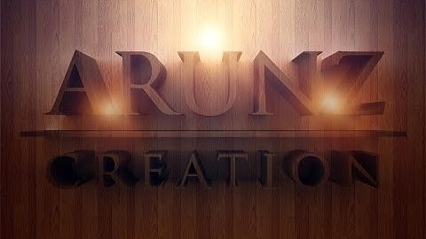 3D Text Effect in Photoshop CS6 & CC Tutorial Part2