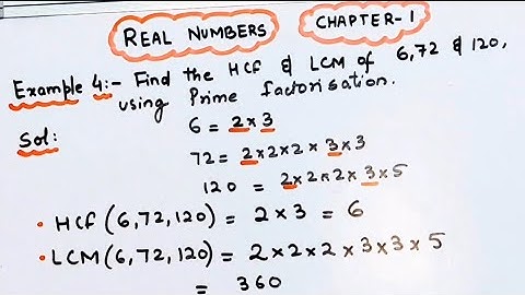 Example 4 I Real Numbers I Class 10 I Chapter 1 I NCERT I Maths I