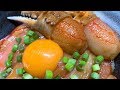 ズワイガニの「生」カニ玉丼！