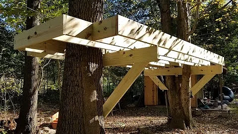 How to Build a Backyard Treehouse - Part 1