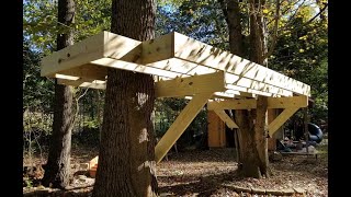 How to Build a Backyard Treehouse  Part 1