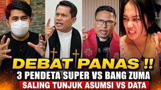 🔴 DEBAT SERU!! Bang Zuma VS 3 Pendeta – Suasana Langsung MEMANAS 🔥