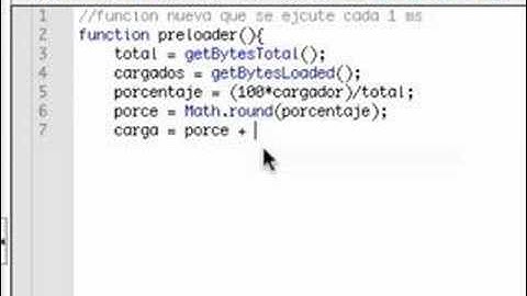 Tutorial Preloader en Flash