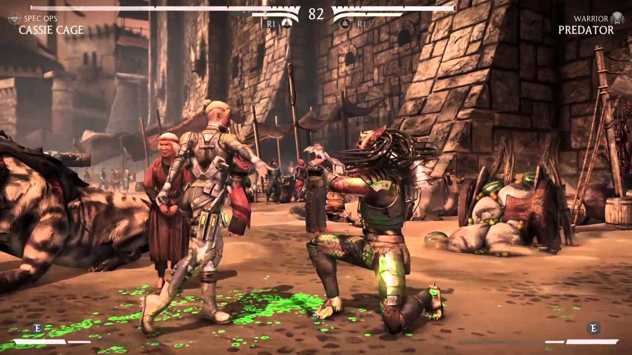 MK X Sillyness: Blanche has had enough of your sh