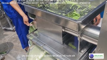 Máy vắt nước cốt dưa leo, dưa lưới, dưa gang - ĐIỆN CƠ XANH - 0984467870 - 0342990084