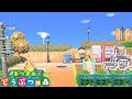 【あつ森アプデ】低木を使って公園を作ってみた。【あつまれ どうぶつの森】