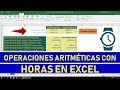 Operaciones de diferencia con horas - fórmulas imprescindibles en Excel