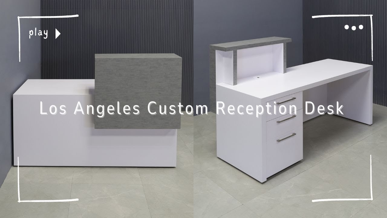 Los Angeles Custom Reception Desk