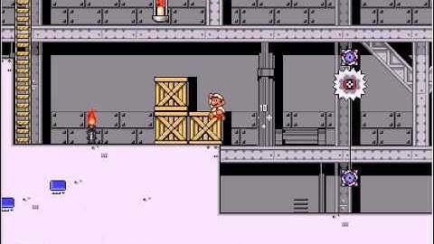 SMBX custom level: Frantic Factory