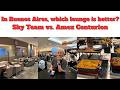 Dueling Buenos Aires Airport Lounges... Sky Team vs. Amex Centurion. Which is better?