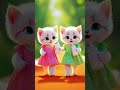 “Cutest Baby Kittens Ever 👶🐾 | Walking Together in Adorable Outfits!”#cat #cartton #funny #cutecat