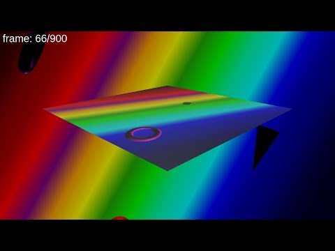 Perspective Cameras for creating a mirror texture - threejs demo