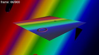 Perspective Cameras for creating a mirror texture - threejs demo