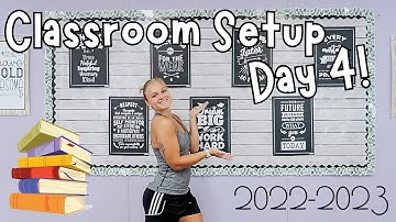 MIDDLE SCHOOL CLASSROOM SETUP DAY 4!!! | 2022-2023 | LIVMJEV