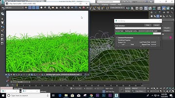 How to Create  3D Grass in 3D Max & Vray Lighting.