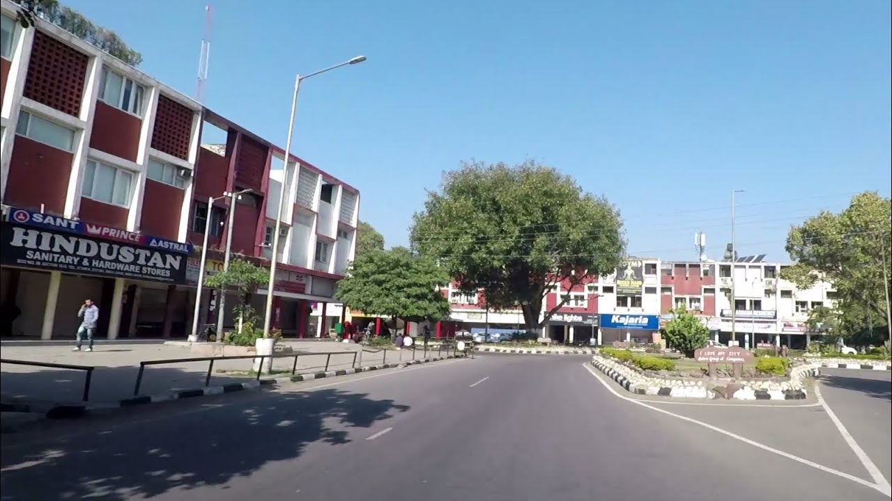 Driving in Chandigarh (Sector 28 to Sector 18) India YouTube
