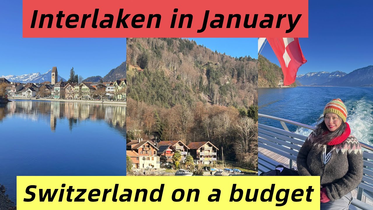Швейцария с ограниченным бюджетом | День без спешки: прогулки по реке Интерлакен, прогулки на общ...