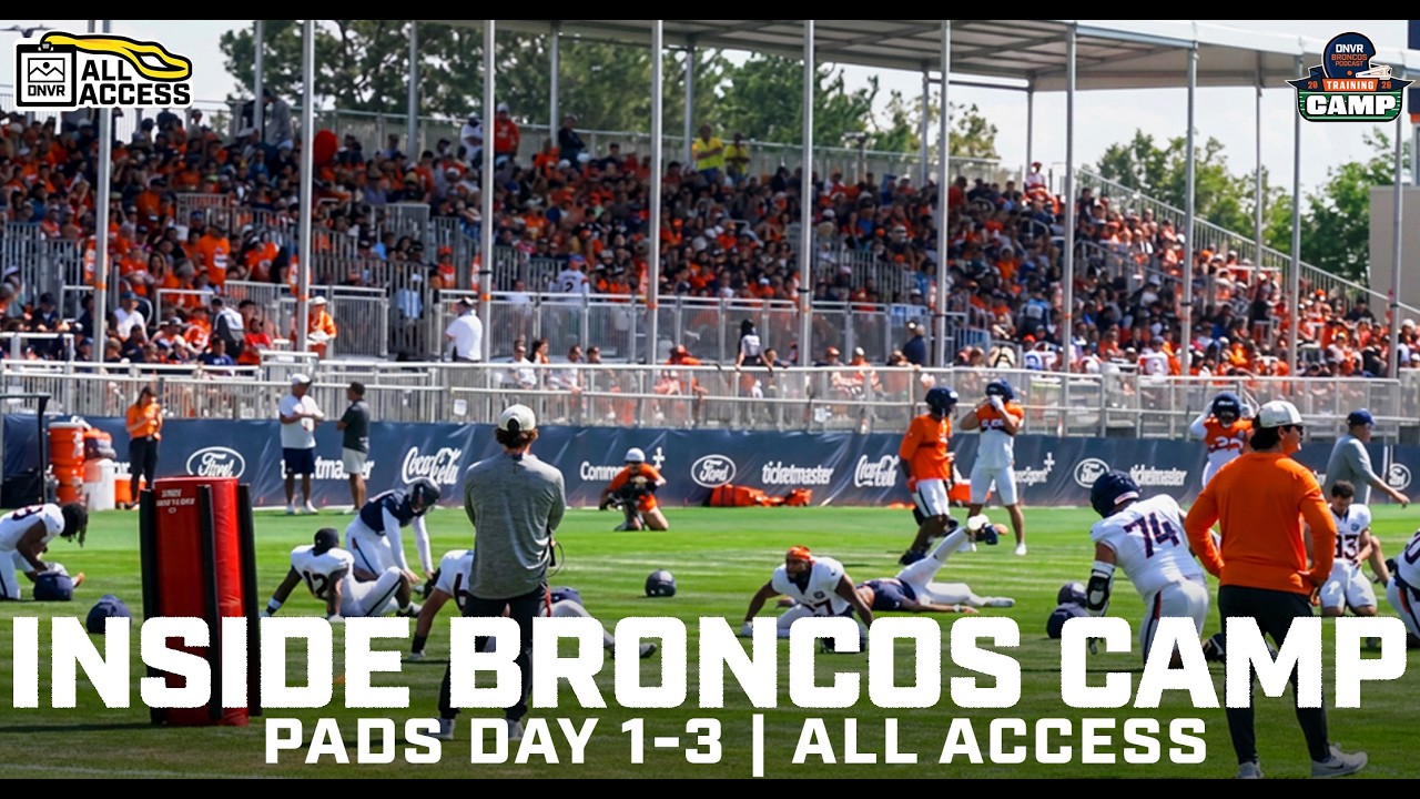 INSIDE the First 3 Days of Pads at Denver Broncos' Training Camp | All Access