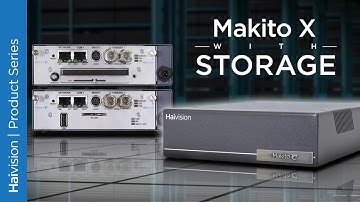 Makito X H.264 Video Encoder with Storage