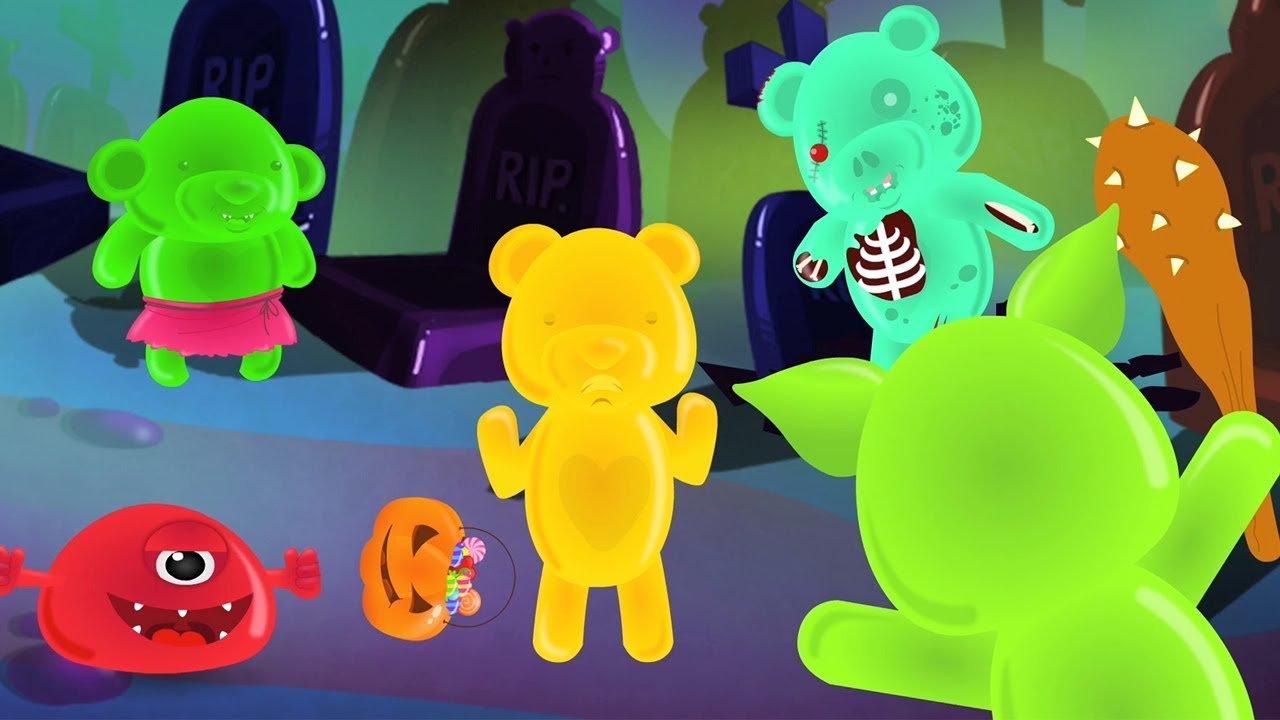 Ciao suo Halloween canzoni di Halloween Scary Rhymes Kids Songs Jelly Bear Song Hello Its Halloween
