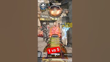 1 vs 5 with AK 117 in hardpoint