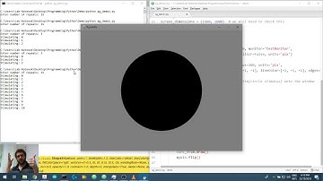 Creating Visual Stimuli in Python 2.3: Creating the circle stimulus using psychopy