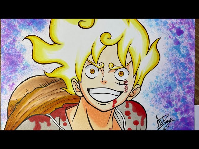 One piece,LUFFY REBAIXADO, Modificado  Luffy, One piece, Tutoriais de  desenho