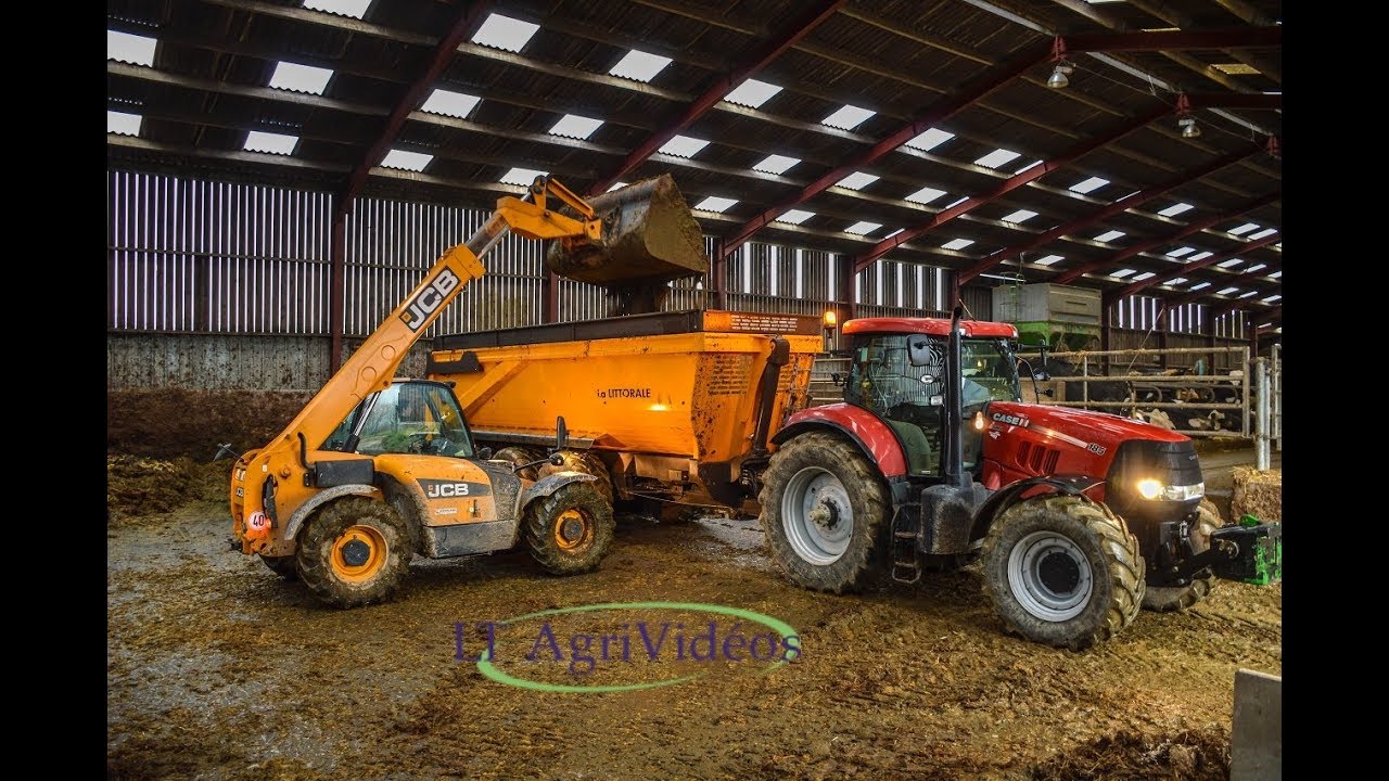 [GOPRO HERO 5] TRANSPORT DE FUMIER 2018 | CASE IH / LA LITTORALE / JCB | LT AgriVidéos