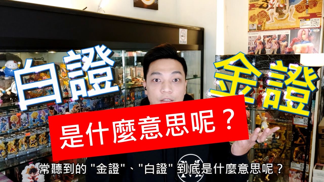 麥多玩具-MakdoToy 金證、白證，日版、代理版、差別在哪裡呢？