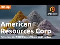 American Resources, POSCO form Joint Venture for US Rare Earth supply chain