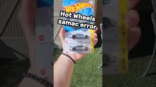 Hot Wheels Zamac Error