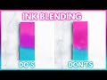 Ink Blending Do's And Don'ts For Card Making And Paper Crafts