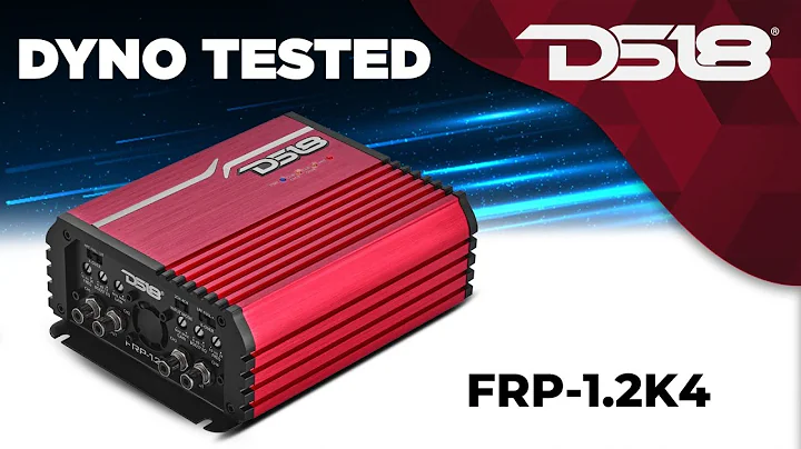 DS18 FRP-1.2K4 Amplifier Dyno Test
