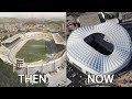Ligue 1 Stadiums Then & Now